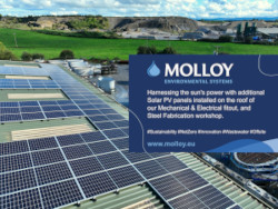 Molloy M&E workshop using solar to harness the sun's power