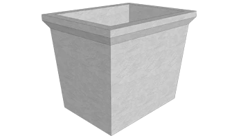 Precast concrete tank - J