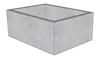 Precast concrete tank - T