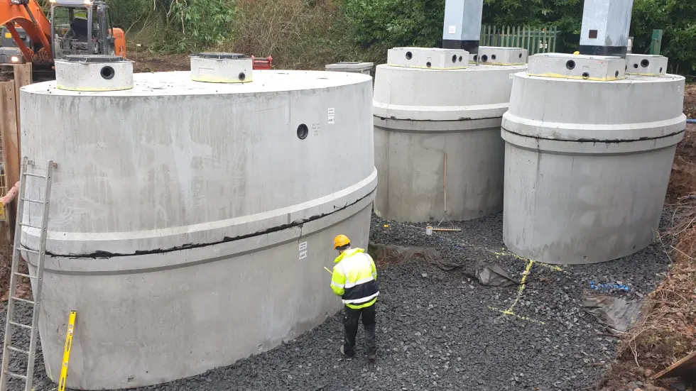 Wastewater tanks